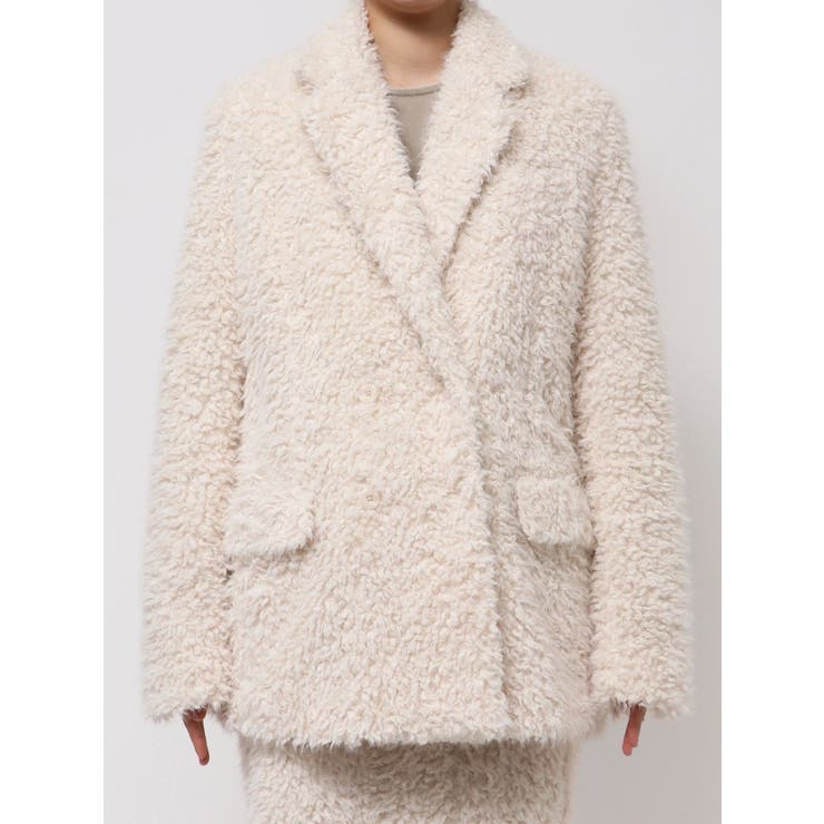 【Htage】ビッグシルエットボアジャケット | Ungrid | 詳細画像9 