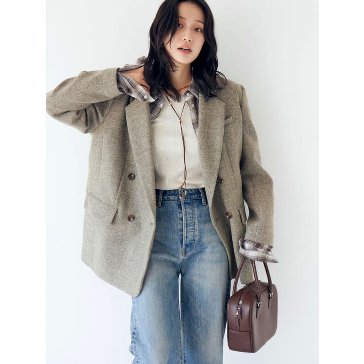 ワッペンデザインルーズ起毛ジャケット | Ungrid | 詳細画像13 