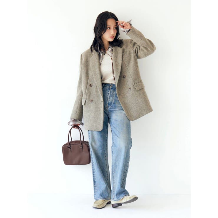 ワッペンデザインルーズ起毛ジャケット | Ungrid | 詳細画像16 