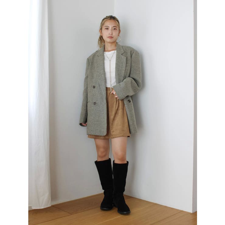 ワッペンデザインルーズ起毛ジャケット | Ungrid | 詳細画像23 