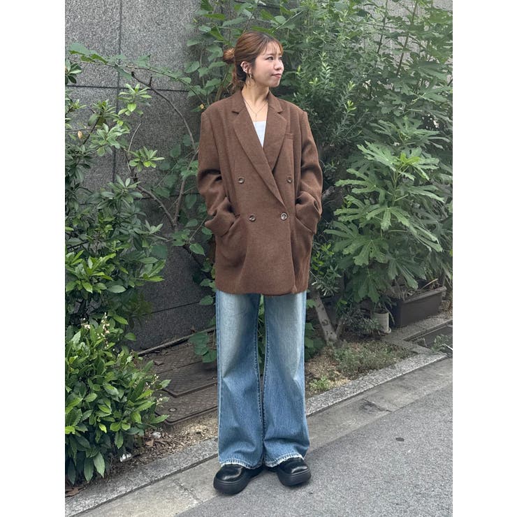 ワッペンデザインルーズ起毛ジャケット | Ungrid | 詳細画像36 