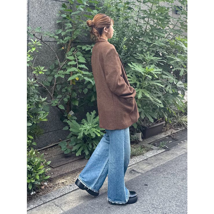 ワッペンデザインルーズ起毛ジャケット | Ungrid | 詳細画像37 