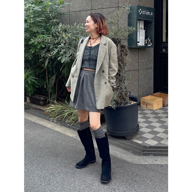 ワッペンデザインルーズ起毛ジャケット | Ungrid | 詳細画像38 