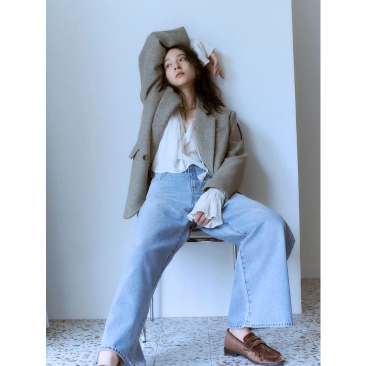 ワッペンデザインルーズ起毛ジャケット | Ungrid | 詳細画像4 