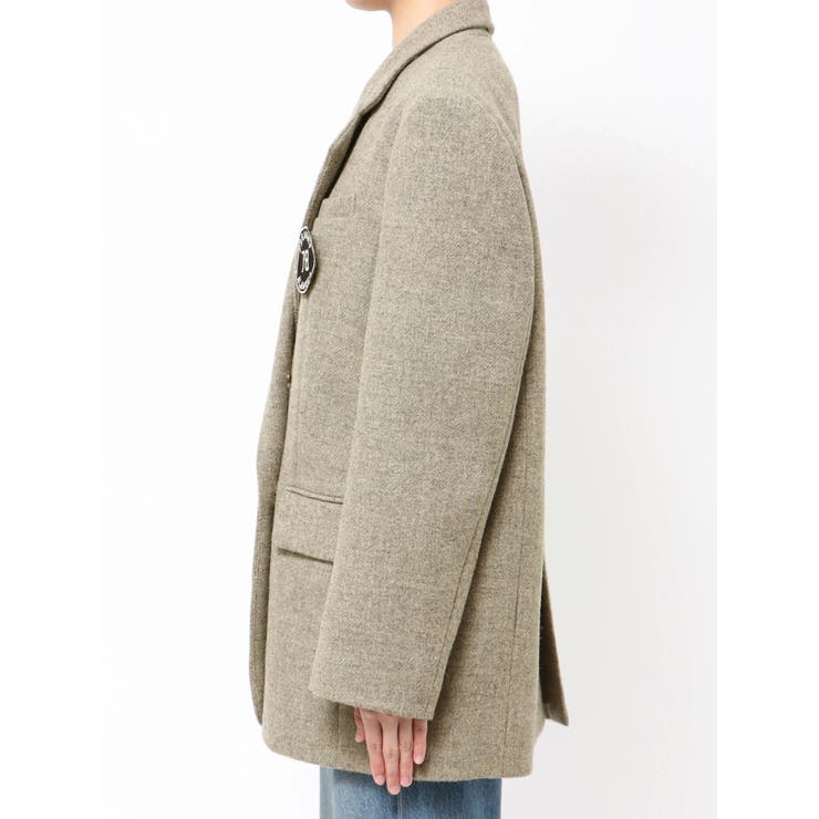 ワッペンデザインルーズ起毛ジャケット | Ungrid | 詳細画像43 