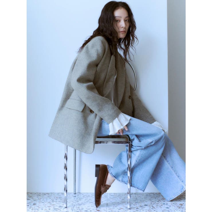 ワッペンデザインルーズ起毛ジャケット | Ungrid | 詳細画像5 