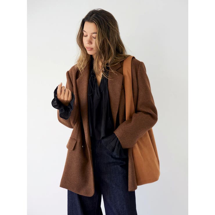 ワッペンデザインルーズ起毛ジャケット | Ungrid | 詳細画像6 