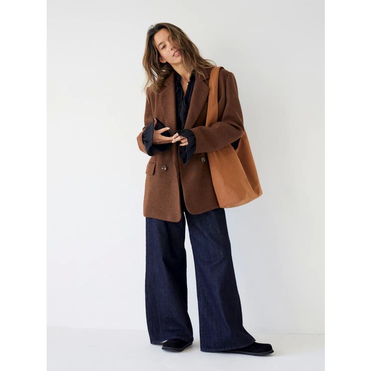 ワッペンデザインルーズ起毛ジャケット | Ungrid | 詳細画像8 