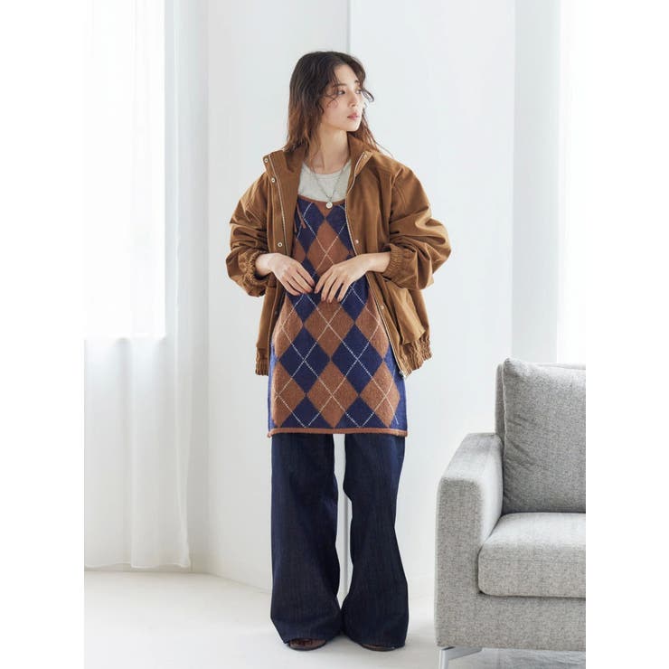 フェイクスウェードブルゾン | Ungrid | 詳細画像11 