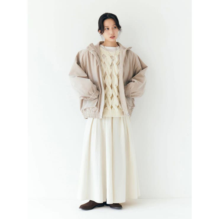 フェイクスウェードブルゾン | Ungrid | 詳細画像14 