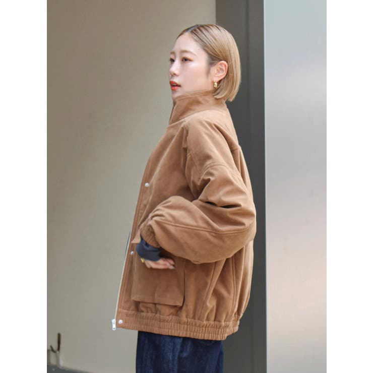 フェイクスウェードブルゾン | Ungrid | 詳細画像17 