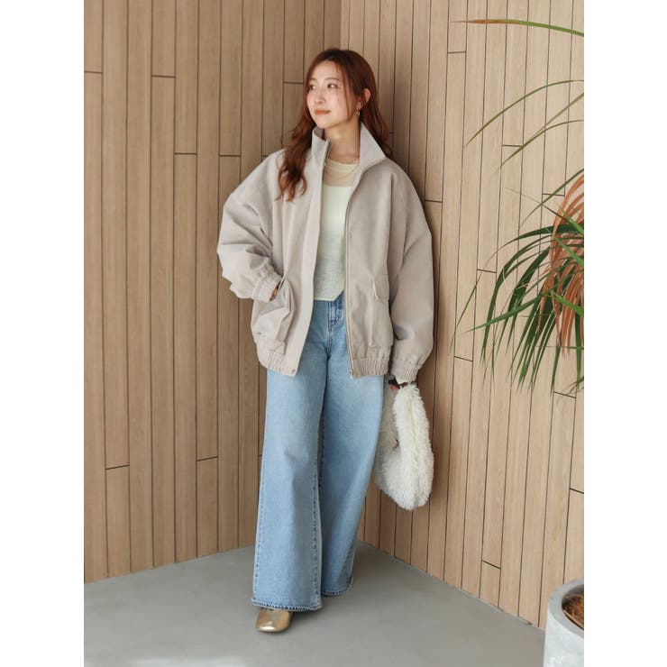 フェイクスウェードブルゾン | Ungrid | 詳細画像22 