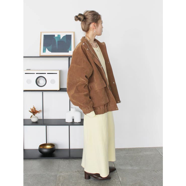 フェイクスウェードブルゾン | Ungrid | 詳細画像25 