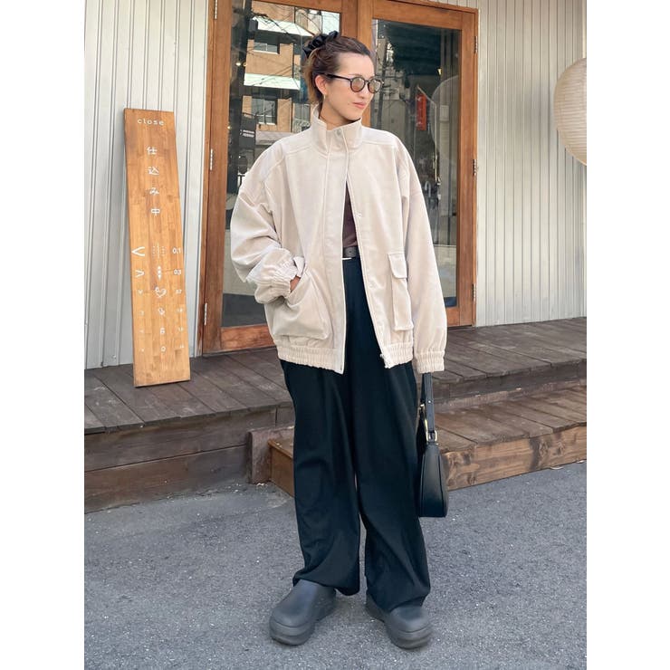 フェイクスウェードブルゾン | Ungrid | 詳細画像26 