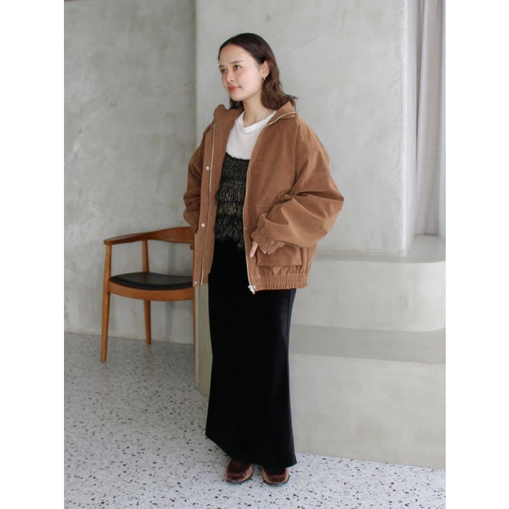 フェイクスウェードブルゾン | Ungrid | 詳細画像32 