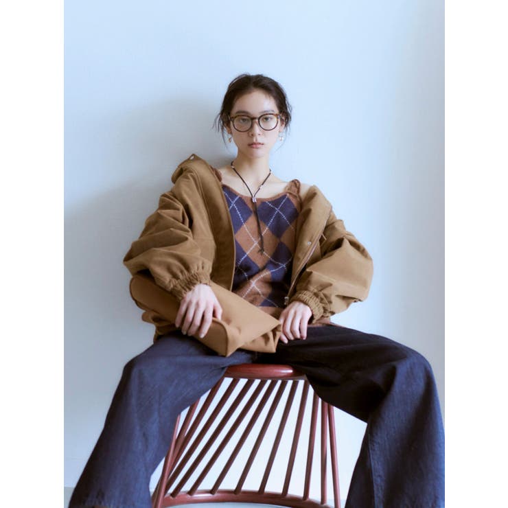 フェイクスウェードブルゾン | Ungrid | 詳細画像4 