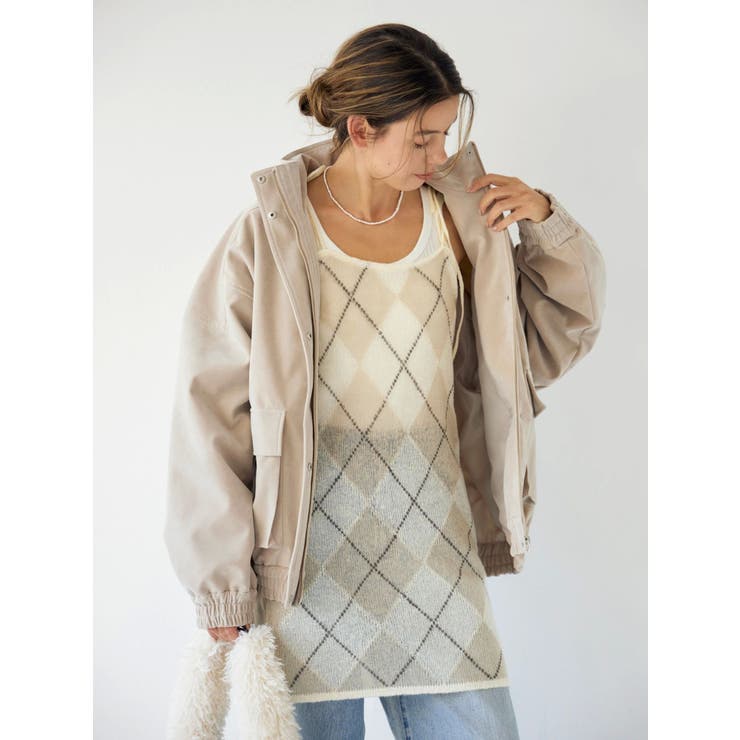 フェイクスウェードブルゾン | Ungrid | 詳細画像5 