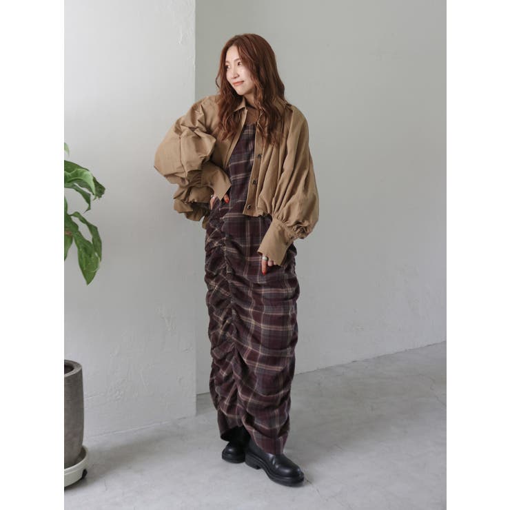 バルーンデザインブルゾン | Ungrid | 詳細画像6 