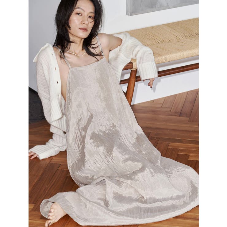 【Htage】フィブツイルキャミワンピース | Ungrid | 詳細画像3 