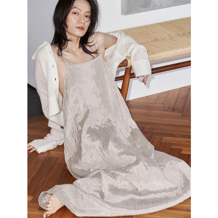 【Htage】フィブツイルキャミワンピース | Ungrid | 詳細画像8 