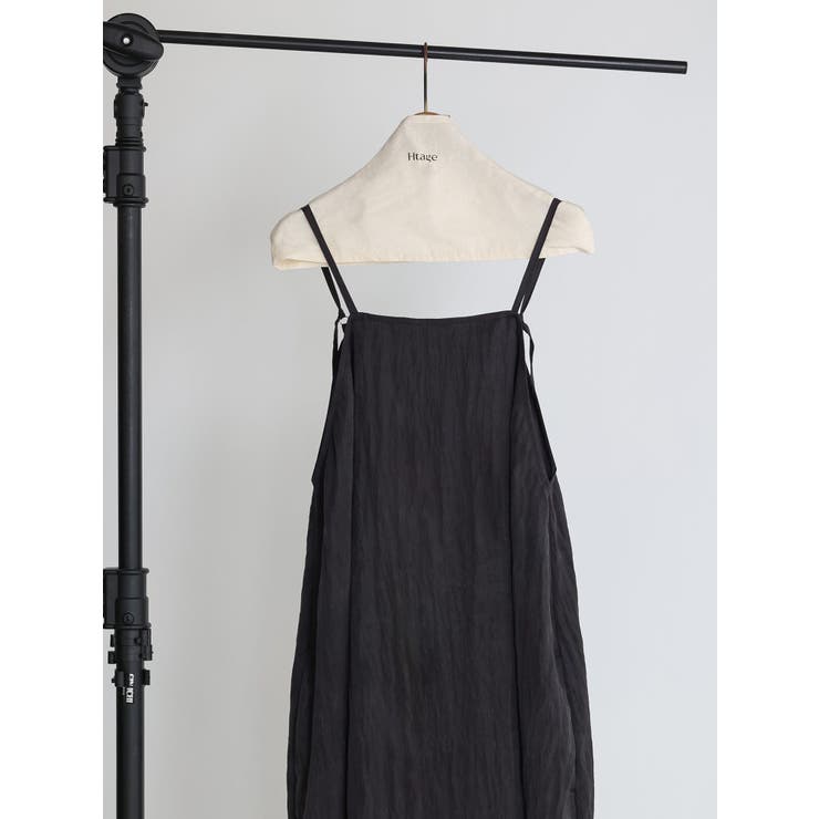 ブラック | 【Htage】フィブツイルキャミワンピース | Ungrid