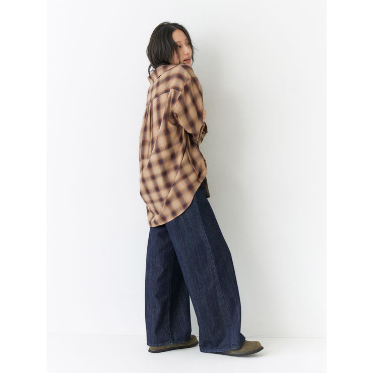 ビッグルーズチェックシャツ | Ungrid | 詳細画像16 
