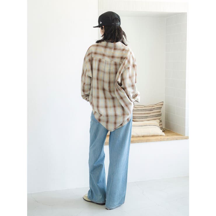 ビッグルーズチェックシャツ | Ungrid | 詳細画像29 