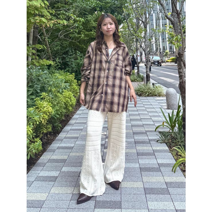 ビッグルーズチェックシャツ | Ungrid | 詳細画像39 