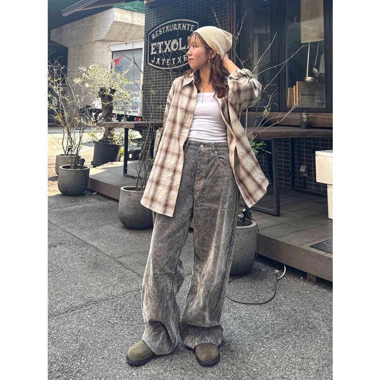 ビッグルーズチェックシャツ | Ungrid | 詳細画像41 