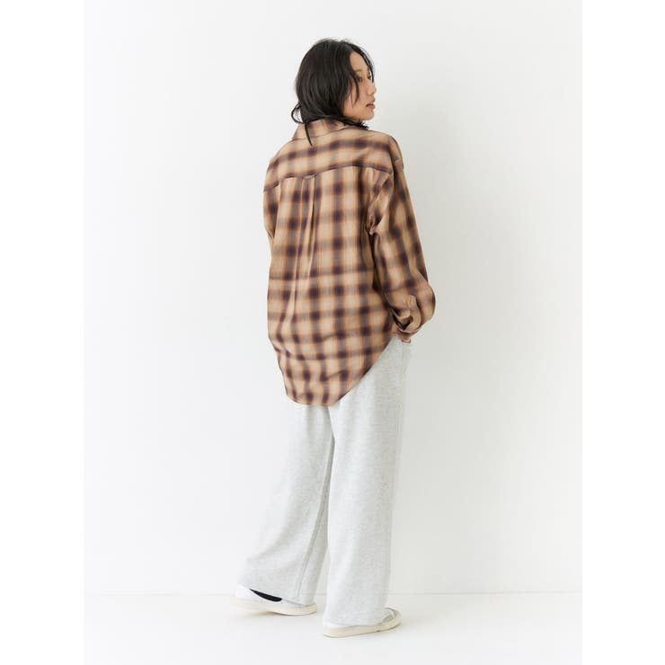 ビッグルーズチェックシャツ | Ungrid | 詳細画像9 