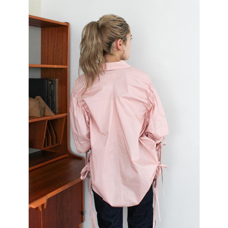 ギャザーデザインルーズシャツ | Ungrid | 詳細画像20 