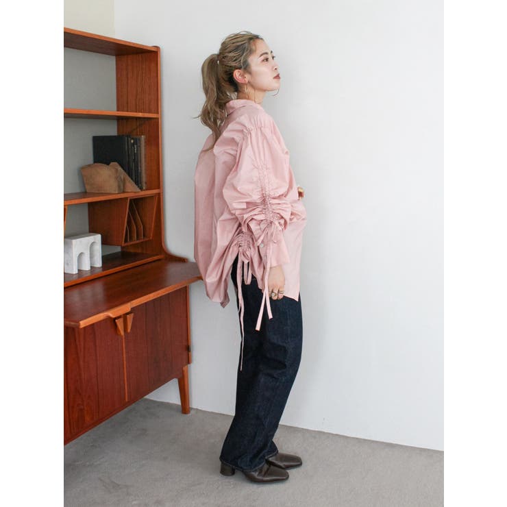 ギャザーデザインルーズシャツ | Ungrid | 詳細画像22 