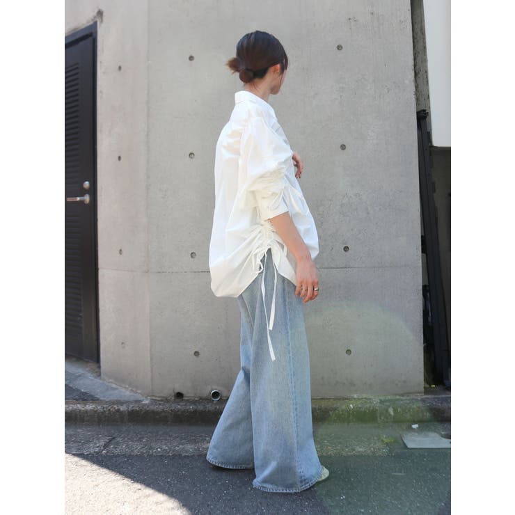 ギャザーデザインルーズシャツ | Ungrid | 詳細画像28 