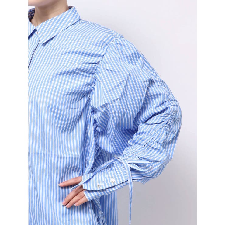 ギャザーデザインルーズシャツ | Ungrid | 詳細画像34 