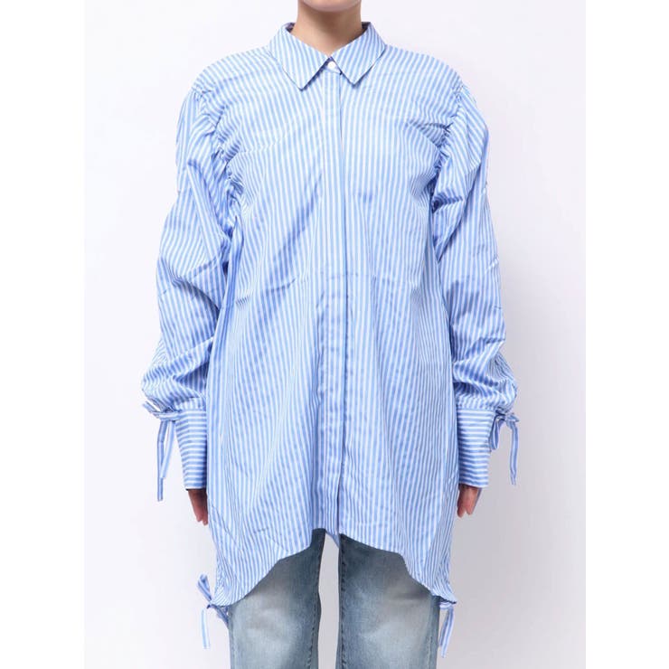 ギャザーデザインルーズシャツ | Ungrid | 詳細画像37 