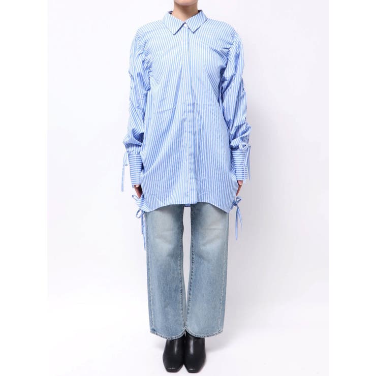 ギャザーデザインルーズシャツ | Ungrid | 詳細画像38 