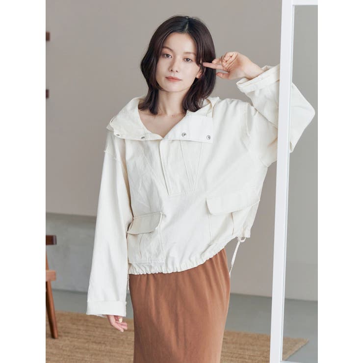 フードデザインルーズトップス | Ungrid | 詳細画像1 