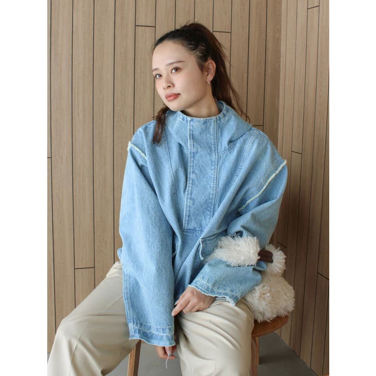 フードデザインルーズトップス | Ungrid | 詳細画像22 