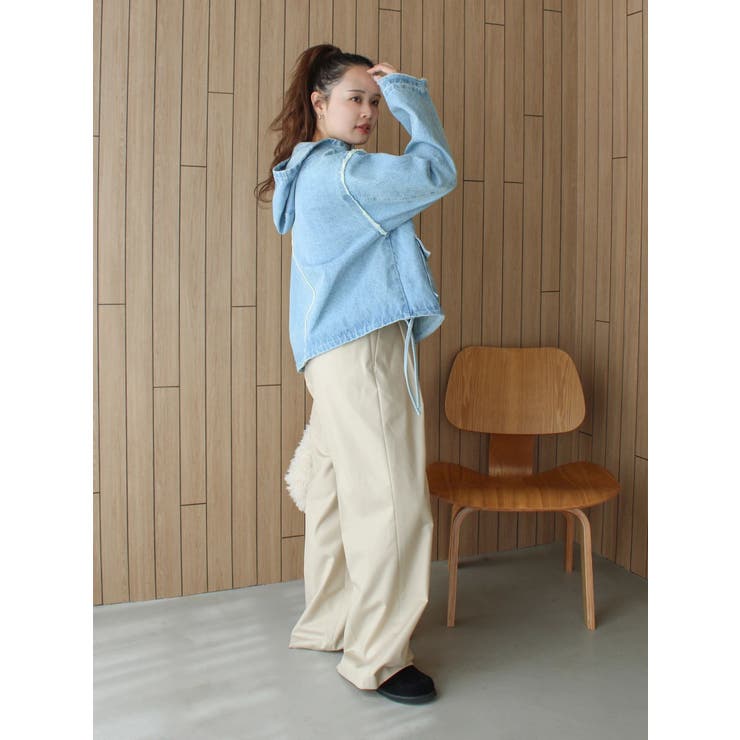 フードデザインルーズトップス | Ungrid | 詳細画像24 