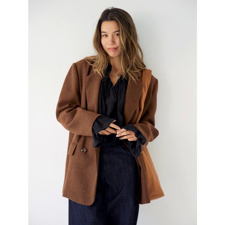 メッシュコンビショートブラウス | Ungrid | 詳細画像13 