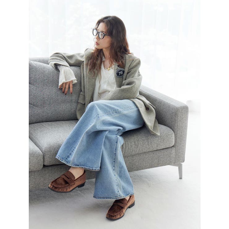 メッシュコンビショートブラウス | Ungrid | 詳細画像19 