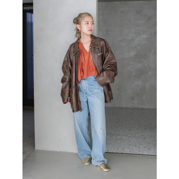 メッシュコンビショートブラウス | Ungrid | 詳細画像27 