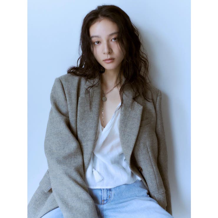 メッシュコンビショートブラウス | Ungrid | 詳細画像3 