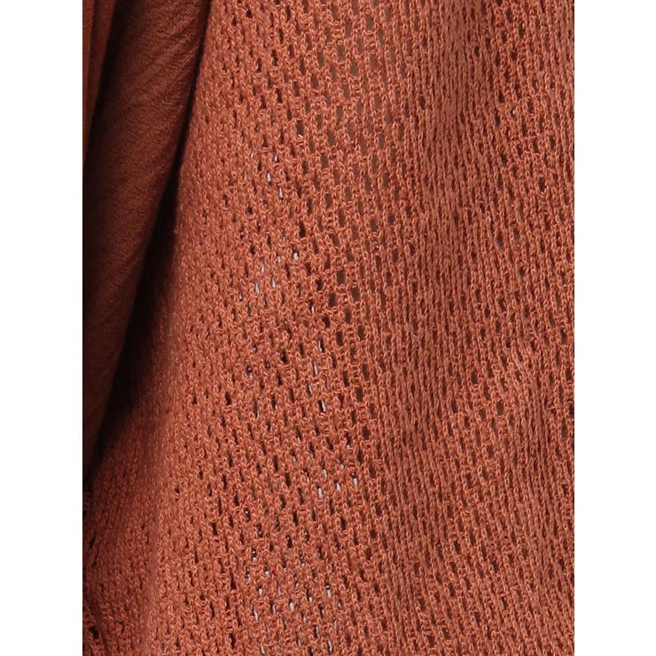 メッシュコンビショートブラウス | Ungrid | 詳細画像38 