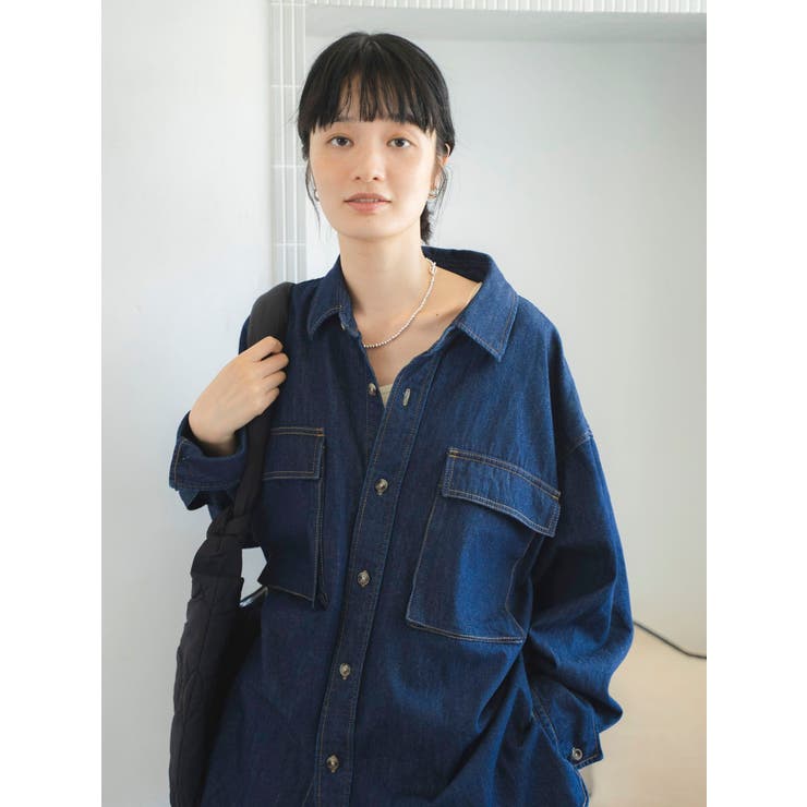 デニムルーズシャツ[品番：MKSW0066347]｜Ungrid（アングリット