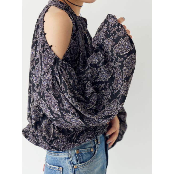 フラワープリントショートブラウス | Ungrid | 詳細画像11 