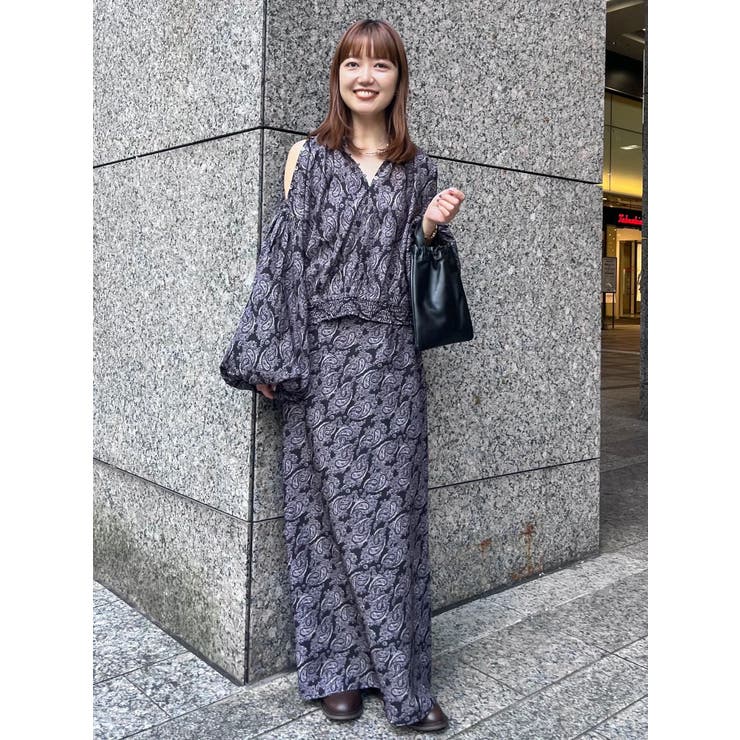 フラワープリントショートブラウス | Ungrid | 詳細画像22 