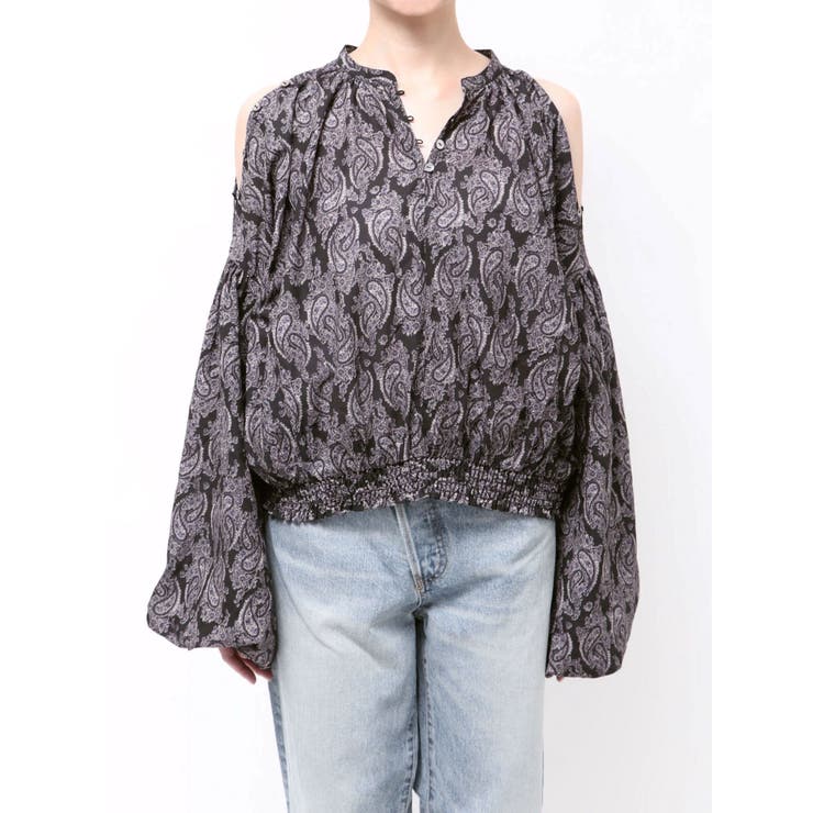 フラワープリントショートブラウス | Ungrid | 詳細画像24 