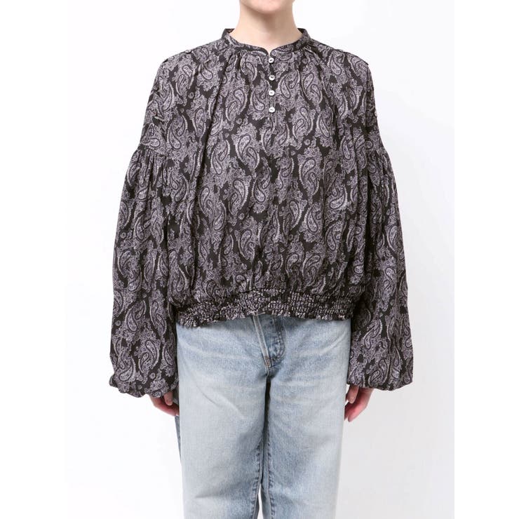 フラワープリントショートブラウス | Ungrid | 詳細画像31 