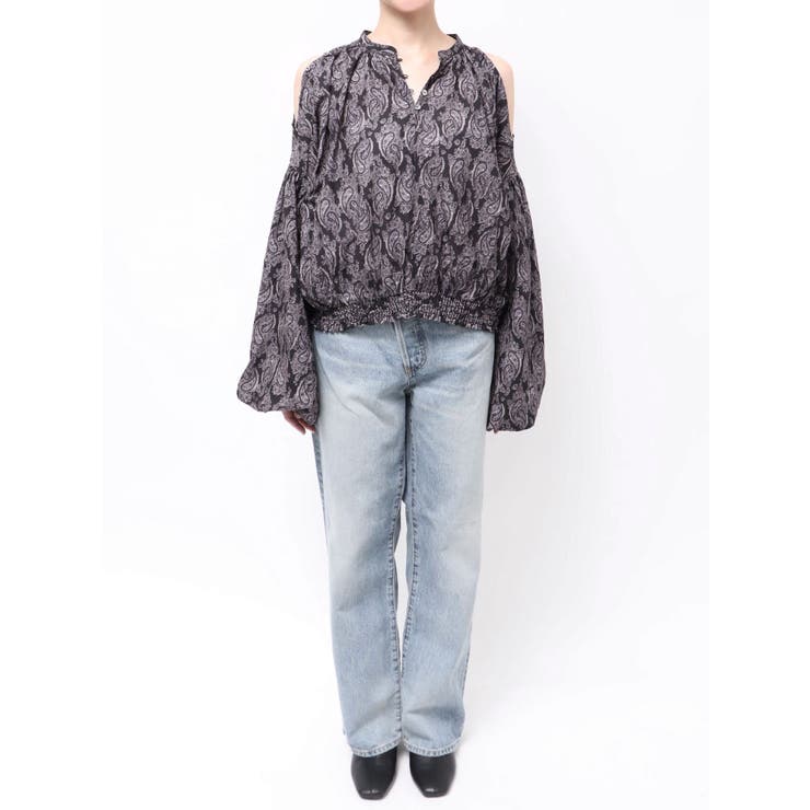 フラワープリントショートブラウス | Ungrid | 詳細画像32 